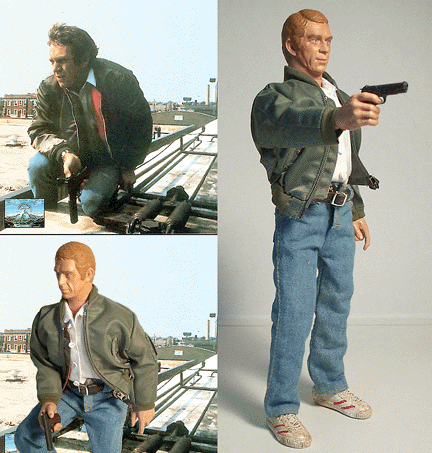 THE HUNTER STEVE McQUEEN フィギュア TOYS McCOY THE HUNTER STEVE McQUEEN Figure 1/6 Scale 11.4